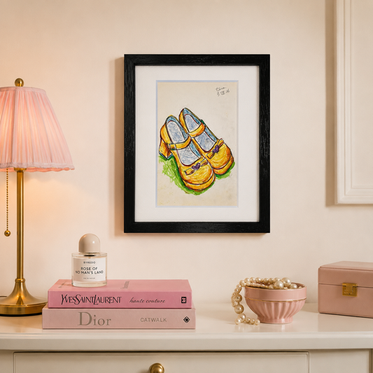 Devilish Heart Yellow Shoes