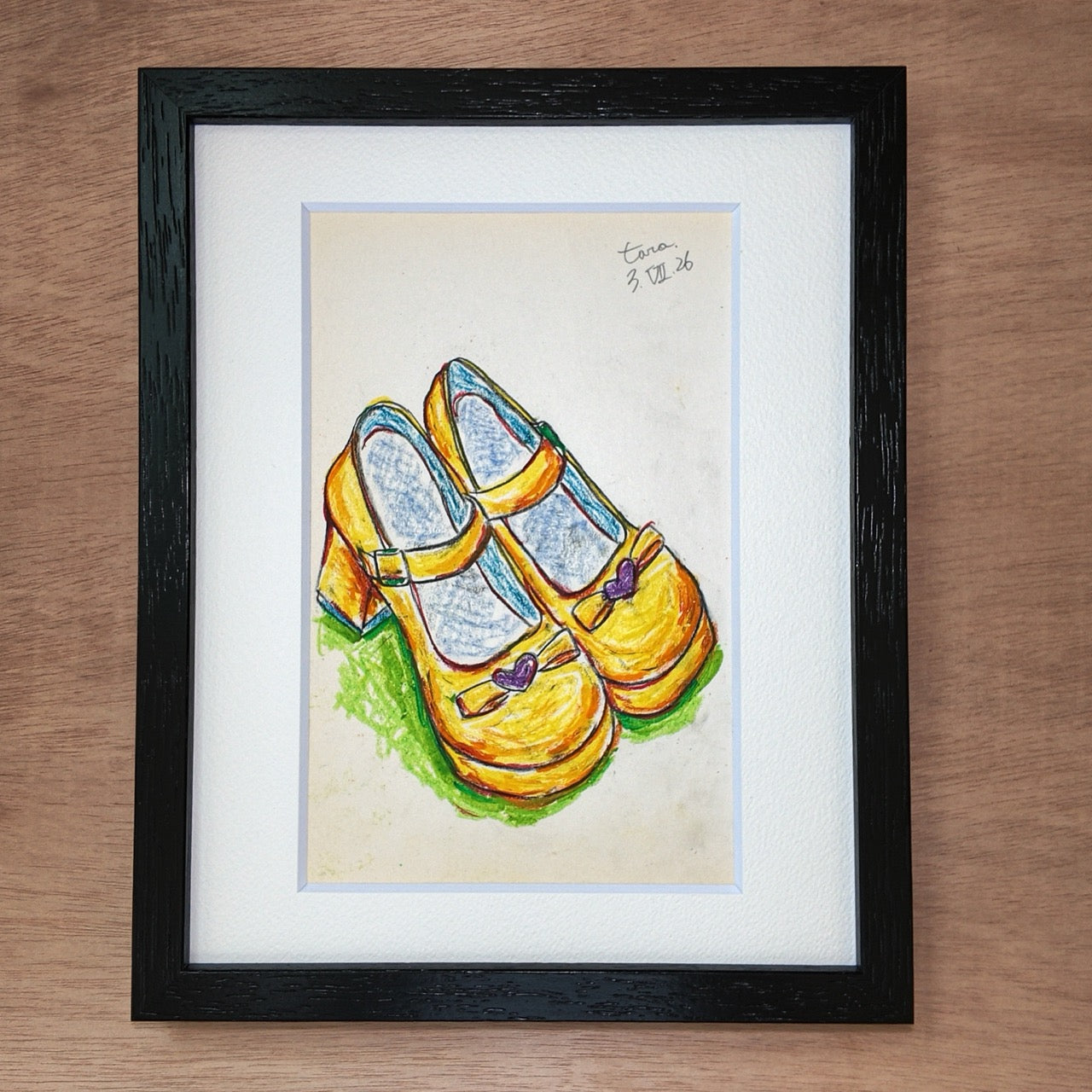 Devilish Heart Yellow Shoes