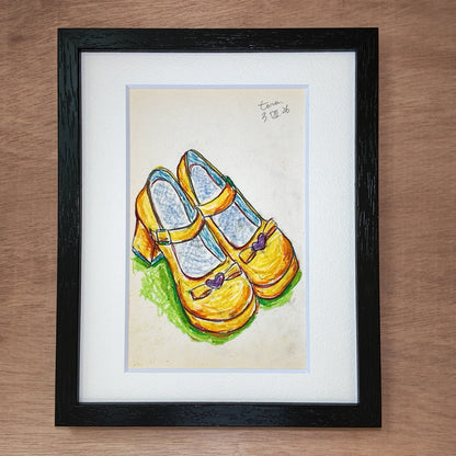 Devilish Heart Yellow Shoes