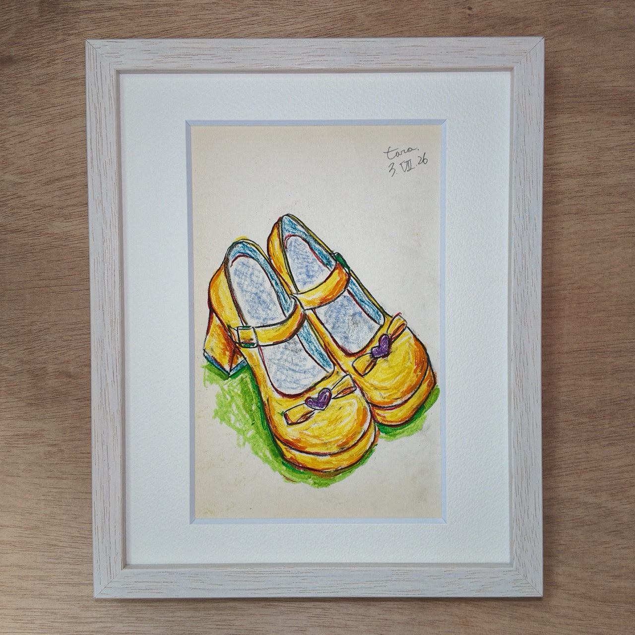 Devilish Heart Yellow Shoes