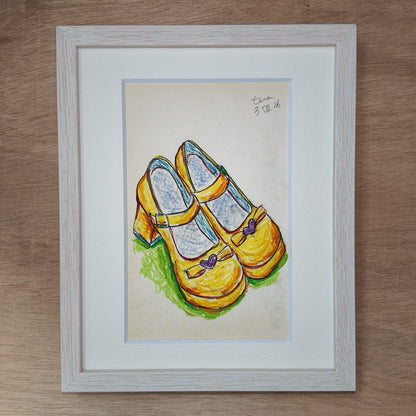 Devilish Heart Yellow Shoes