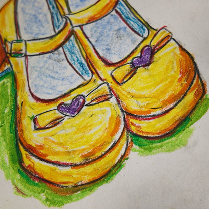 Devilish Heart Yellow Shoes