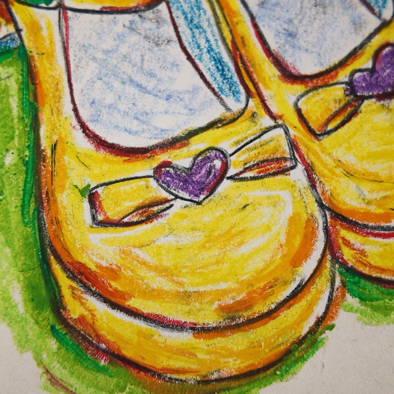 Devilish Heart Yellow Shoes